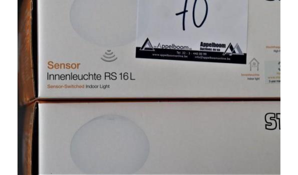 3 sensorlampen STEINEL RS 16L